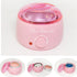 Wax Pot Heater 500ml Hard Wax Bean Removal kit Pink