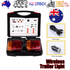 2X 7Pin LED Magnetic Wireless Trailer-TailLight Kit For Trailer Truck Automotive