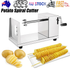 Potato Twister Tornado Slicer Cutter Stainless Steel Vegetable Spiral Machine