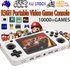 10000+ Games R36H Portable Video Game Consoles Retro Handheld Game Console White
