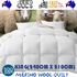 500 GSM Australian Merino Wool Quilt Duvet Doona Summer Winter King 240cm x 210cm