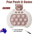 3 Types Pop Push it Game Controller Sensory Fidget Toy Electronic Whack Mole brown