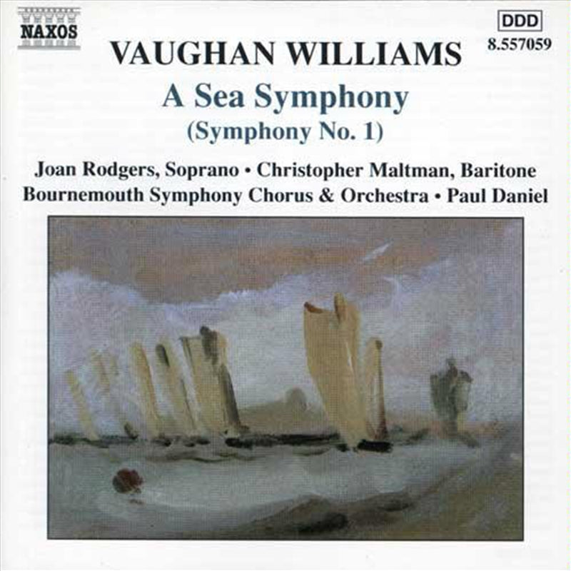 Vaughan Williams Sea Symp - Rodgers/Bournemouth So Cd Album