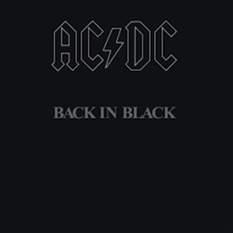 Back In Black - Ac/Dc Cd Album