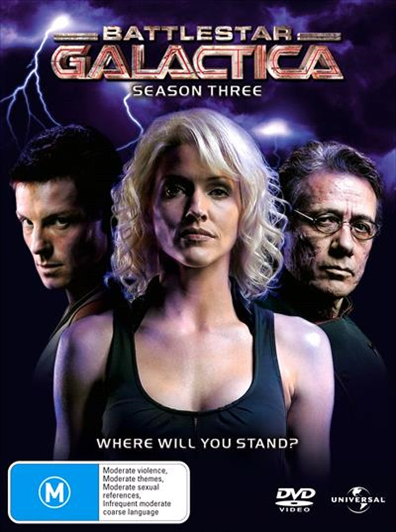 Battlestar Galactica - Season 03 - Slimline Packaging DVD