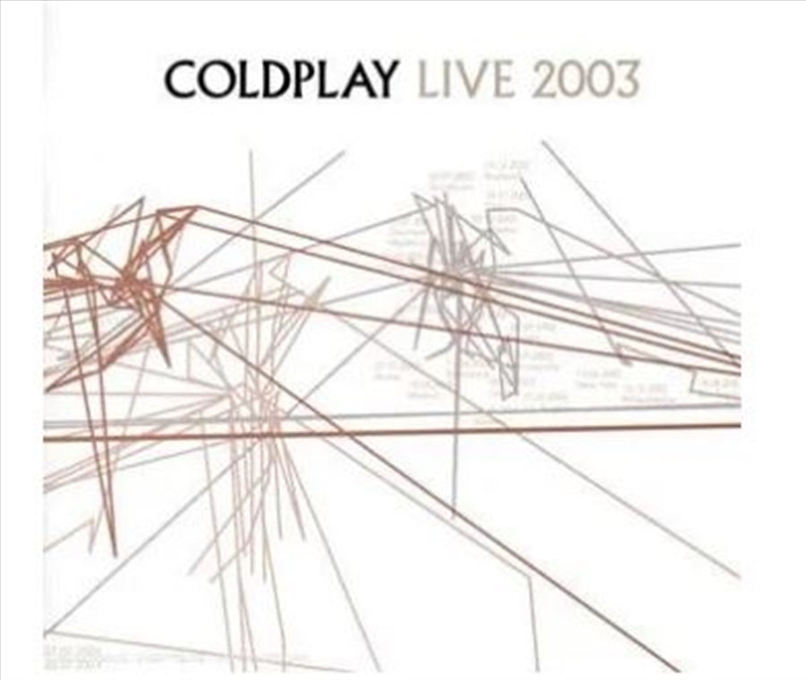 Live 2003 - Coldplay Cd Album