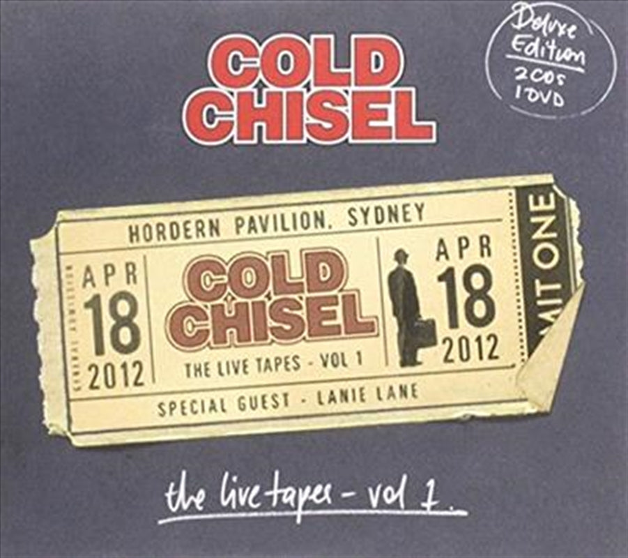 Live Tapes; V1: Hordern Pav - Cold Chisel Cd Album