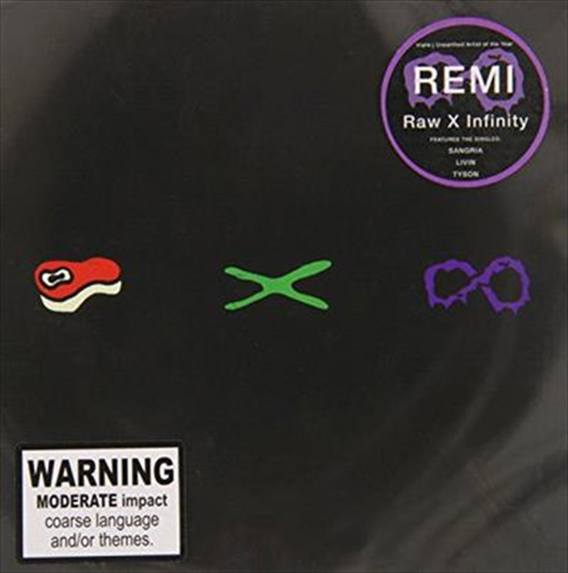 Raw X Infinity - Remi Cd Album
