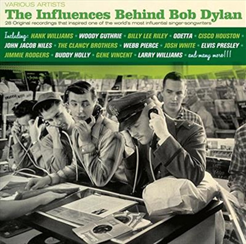 Influences Behind Bob Dylan - Various Cd Album