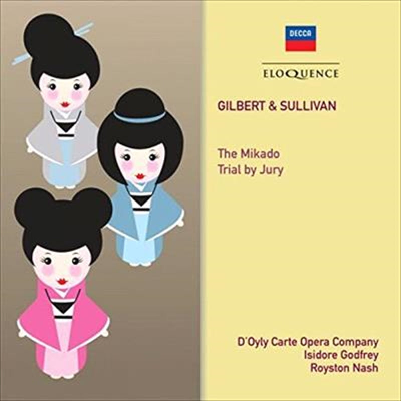 Gilbert And Sullivan: Mikado - Godfrey, Isidore Cd Album