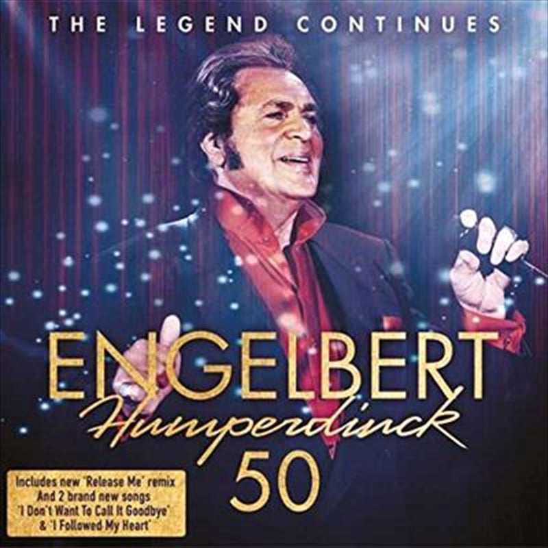 Engelbert Humperdinck: 50 - Humperdinck, Engelbert Cd Album
