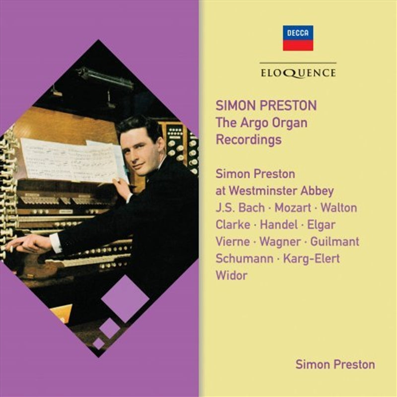 Simon Preston At Westminster - Preston, Simon Cd Album