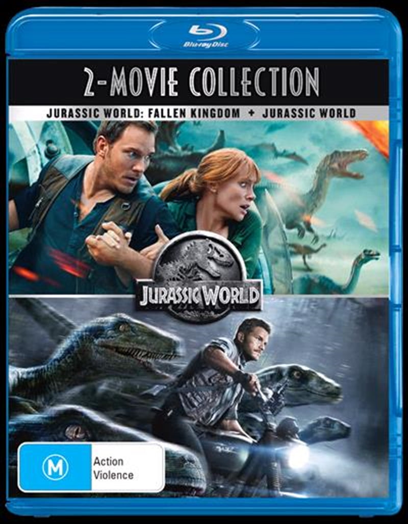 Jurassic World / Jurassic World - Fallen Kingdom | 2 Movie Franchise Pack Blu-ray
