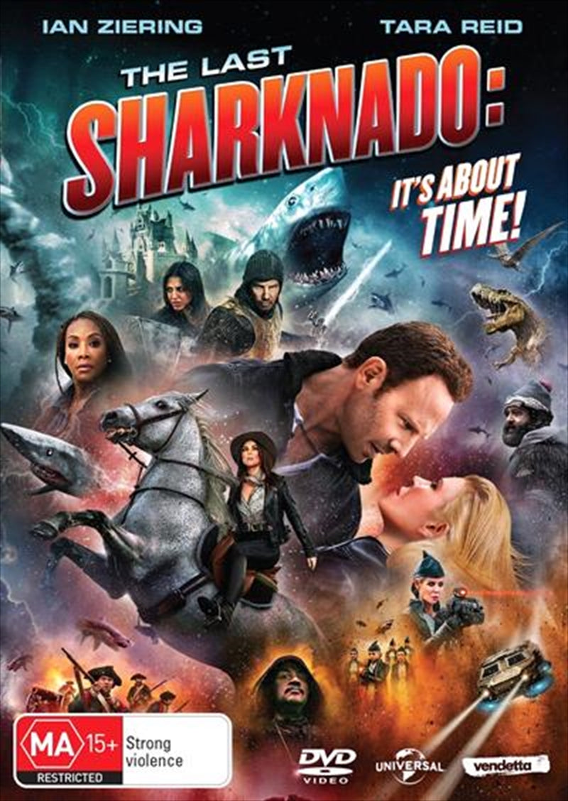 Last Sharknado - It's About Time, The DVD