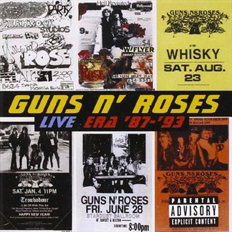 Live Era 87-93 - Guns N Roses Cd Album