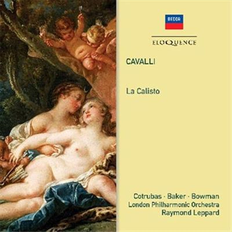 Cavalli: La Calisto - Leppard, Raymond: London Philharmon Cd Album