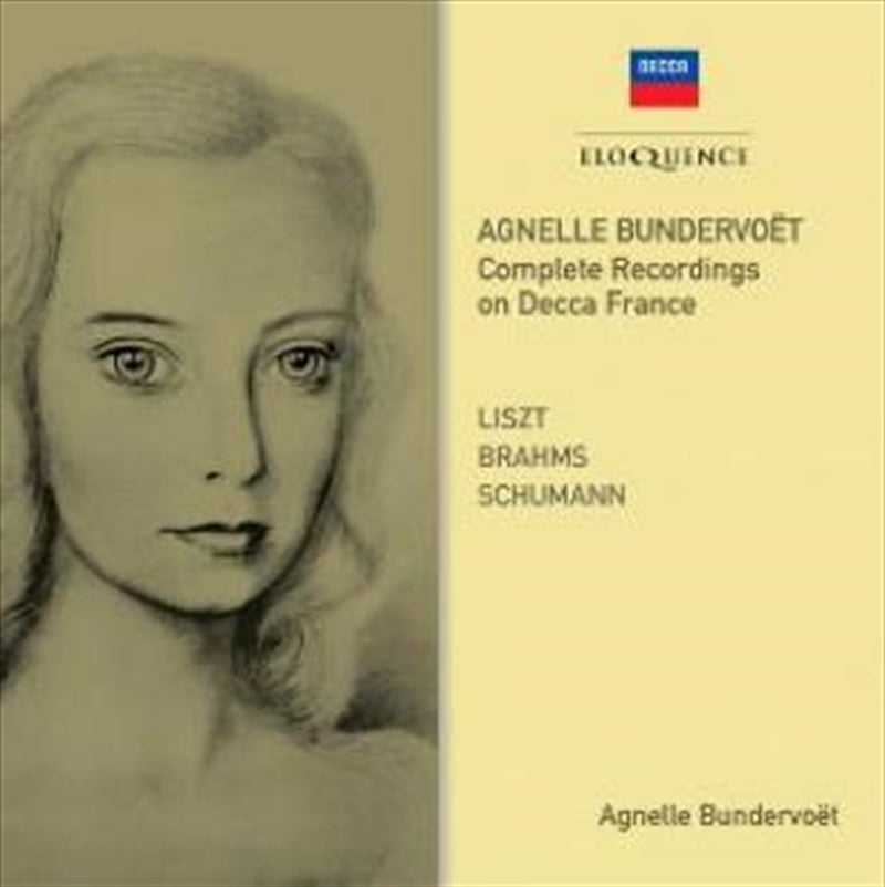 Agnelle Bundervoet: Comp Recor - Bundervoet, Agnelle Cd Album