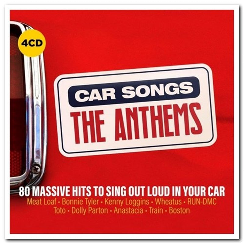 Car Songs: The Anthems - Various Cd Album