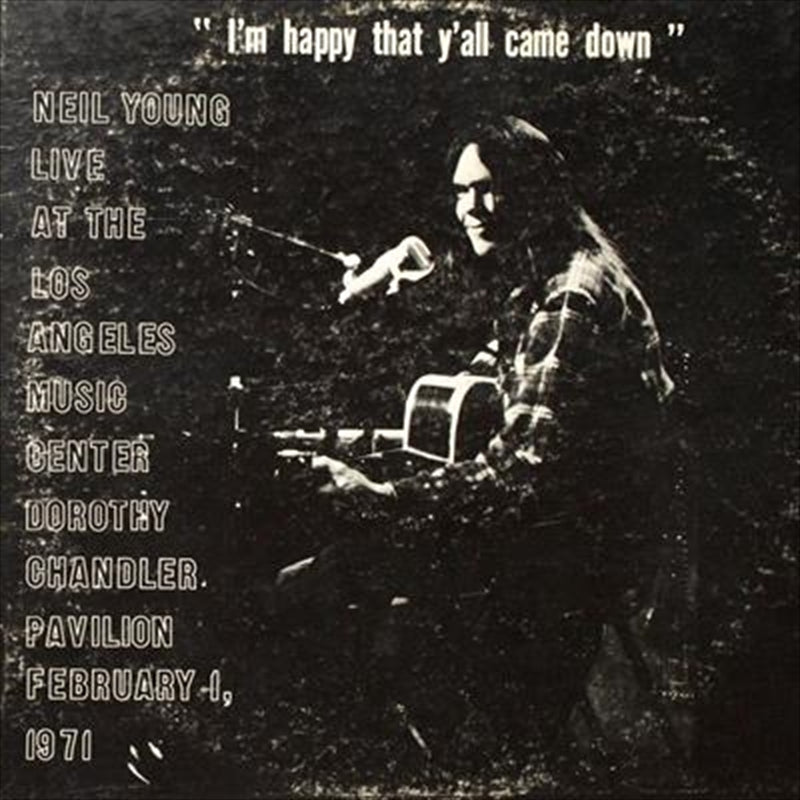 Dorothy Chandler Pavilion 1971 - Young, Neil Cd Album