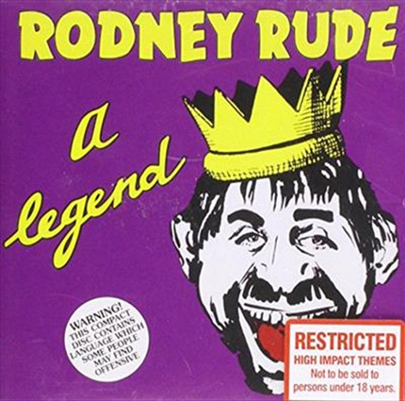 A Legend - Rude, Rodney Cd Album