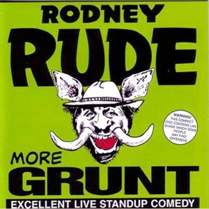 More Grunt - Rude, Rodney Cd Album