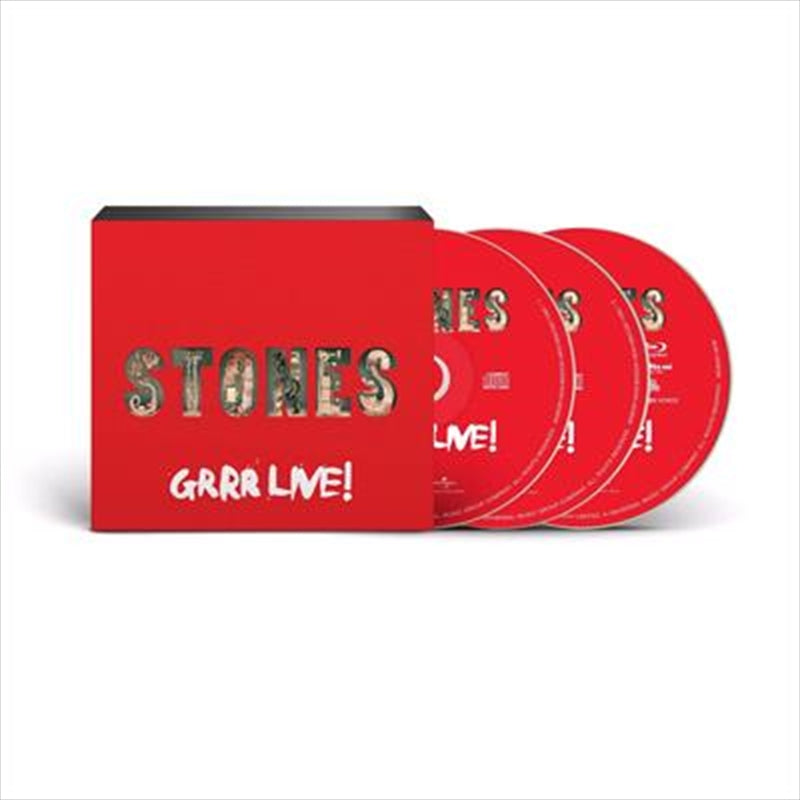Grrr Live - Rolling Stones Cd Album