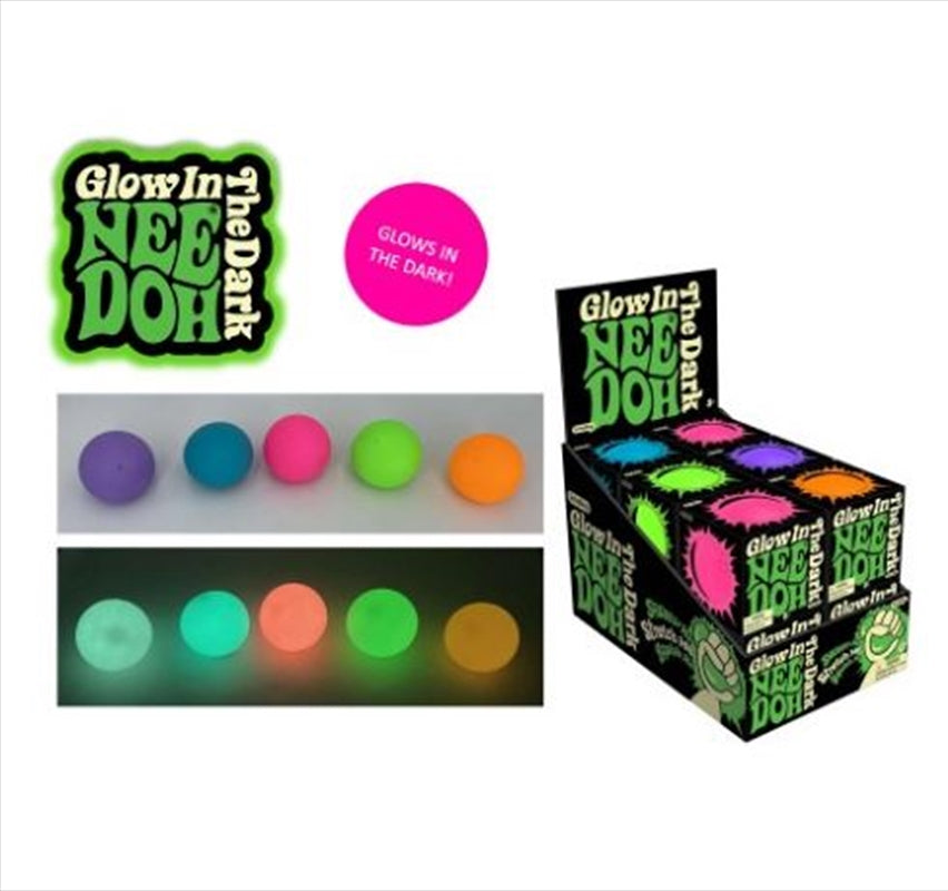 Glow in the Dark Nee-Doh Squish Toy