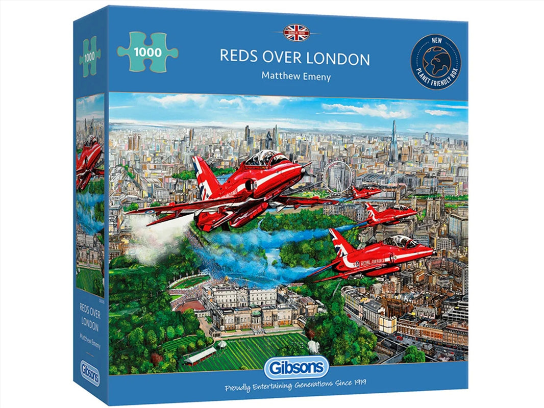 Reds Over London 1000 Piece