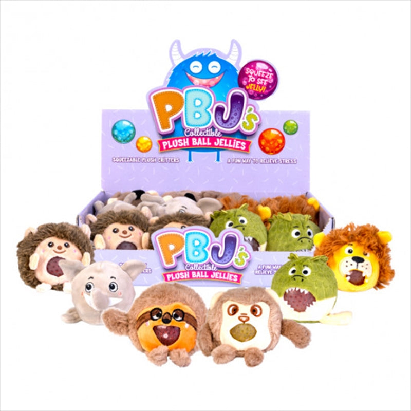 Plush Ball Jellies Wild Anim