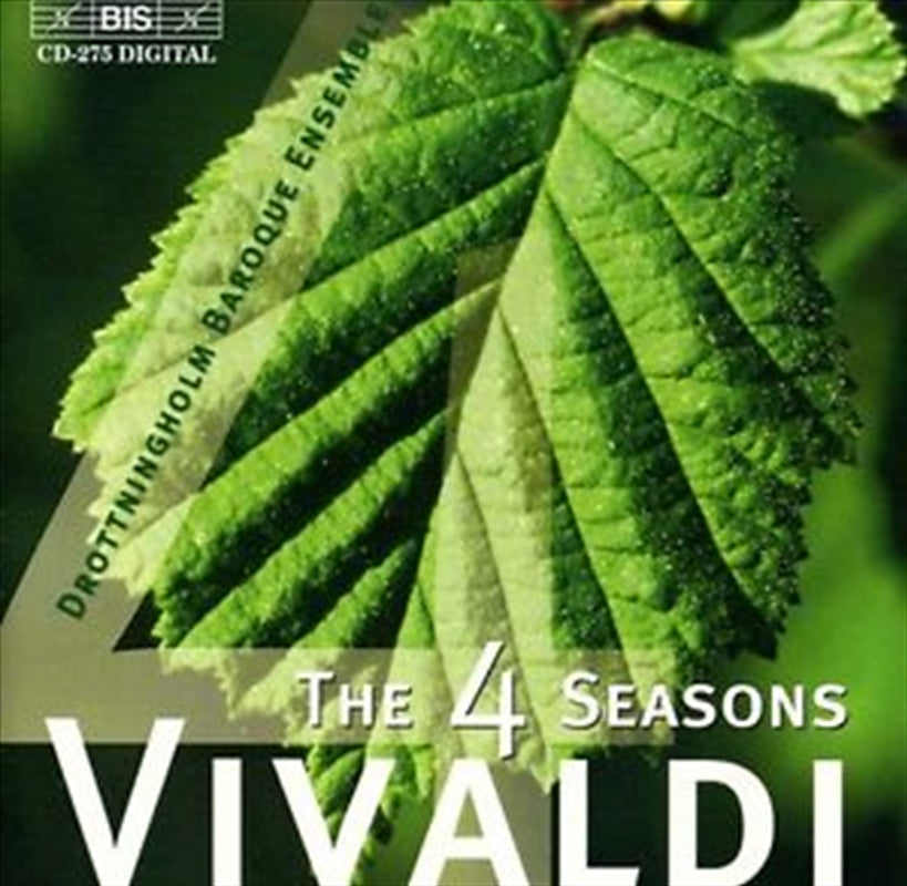 Vivaldi:4 Seasons/Drottin - Drottingholmbar Cd Album