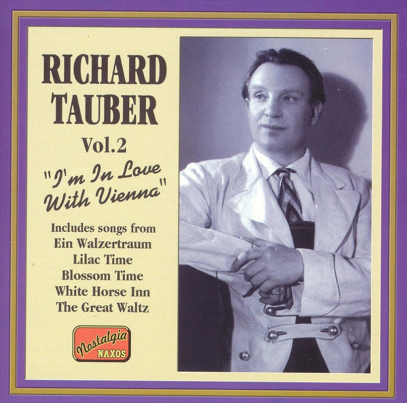 Richard Tauber-Favourites Vol2 - Tauber,Richard Cd Album