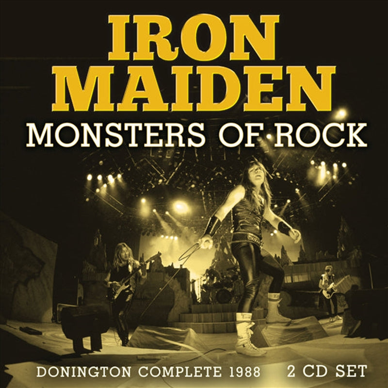 Monsters Of Rock - 2Cd - Iron Maiden Cd Album