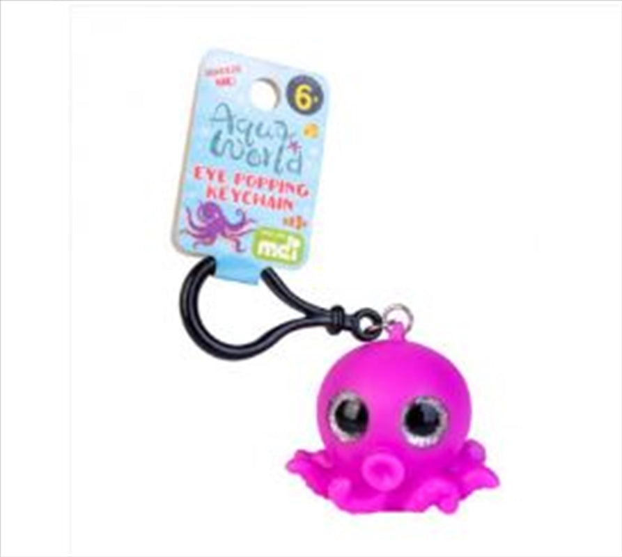 Eye Popping Keychain Octopus