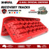 X-BULL Recovery tracks 10T Sand Mud Snow RED Offroad 4WD 4x4 2pc 91cm Gen 2.0 - red