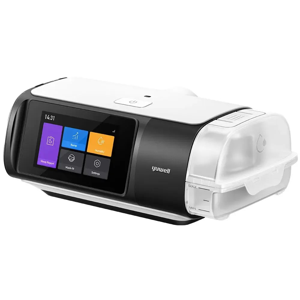 Yuwell BreathCare III Auto CPAP Machine w/ WiFi/Bluetooth, Sleep Apnoea Therapy, Anti-Snore, 300ml Chamber, Humidity Control, Ultra Quiet