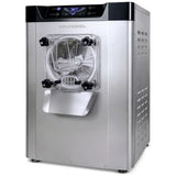 POLYCOOL Commercial 4L Benchtop Hard Ice Cream and Gelato Machine, 16L/hr output, 1400W, Stainless Steel, Digital Control Panel