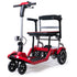 EQUIPMED Ultra-Lightweight Folding Electric Mobility Scooter, 19kg with Battery Removed, Airline Approved, Long Range, Brushless Motor, Portable, Red