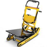 BAUMR-AG Heavy Duty 400W Electric Stair Climbing Hand Truck 210kg Load, Adjustable Tilt, Foldable Motorised Dolly Cart for Moving Furniture Appliances Equipment