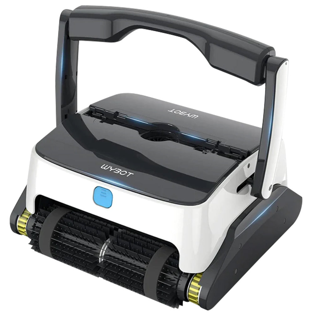 WYBOT Grampus 800 Robotic Pool Cleaner, Automatic Vacuum with Quick Clean, Wall Climbing Capability, Powerful Triple Mot
