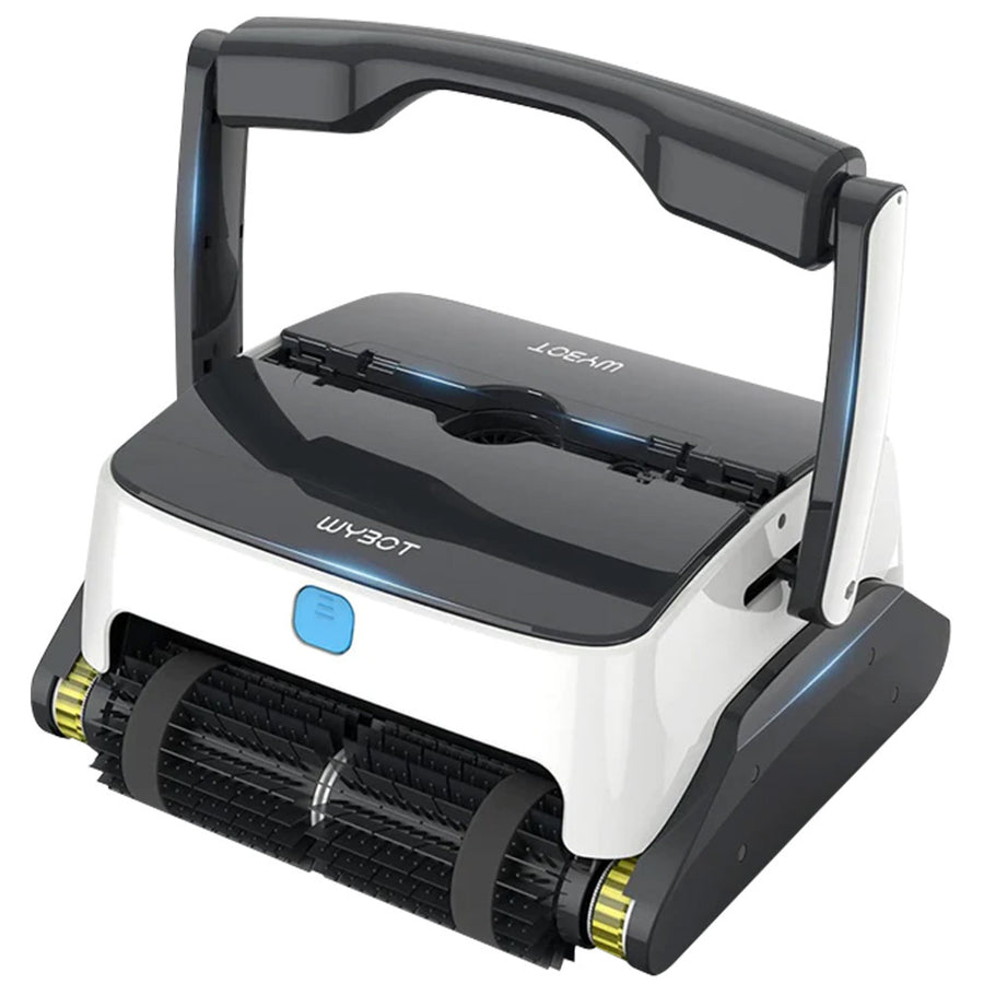 WYBOT Grampus 800 Robotic Pool Cleaner, Automatic Vacuum with Quick Clean, Wall Climbing Capability, Powerful Triple Mot