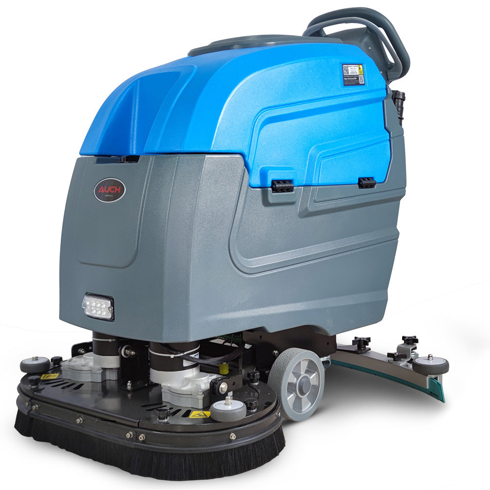 Auch FSP26 Self-Propelled Floor Scrubber & Dryer, 720mm, Battery Powered, Walk Behind, Multi-purpose Commercial Grade Ma