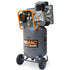 Unimac 100L 2.6kW Industrial Air Compressor, 370L/min 116PSI, Brushless Motor, Long Service Life, Certified Vertical Tan