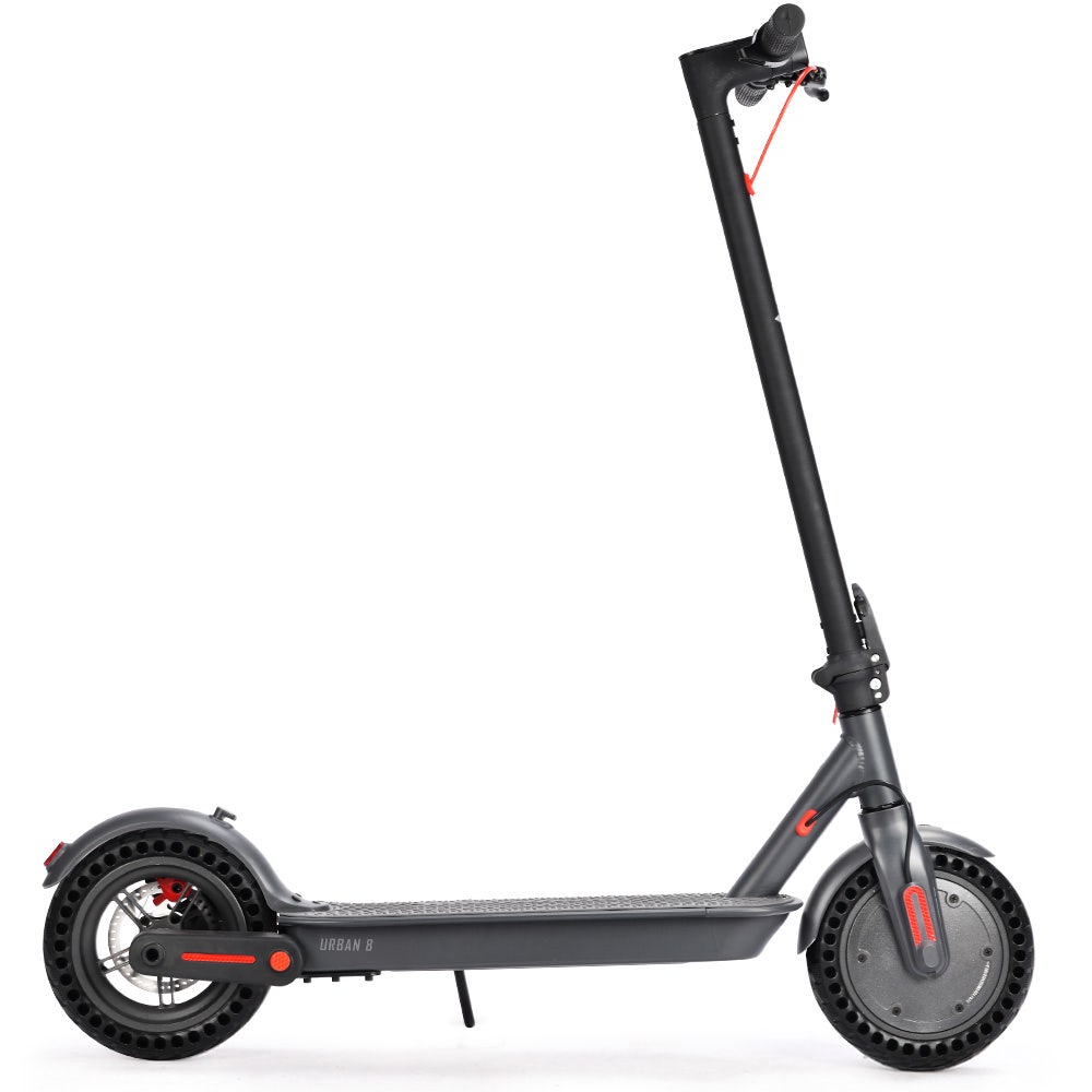 ALPHA Urban 8 Electric Scooter, AU Compliant, Suspension, 25km Range, 8.5-Inch Wheels, Brushless Motor, Motorised Commuter eScooter for Adults, Grey