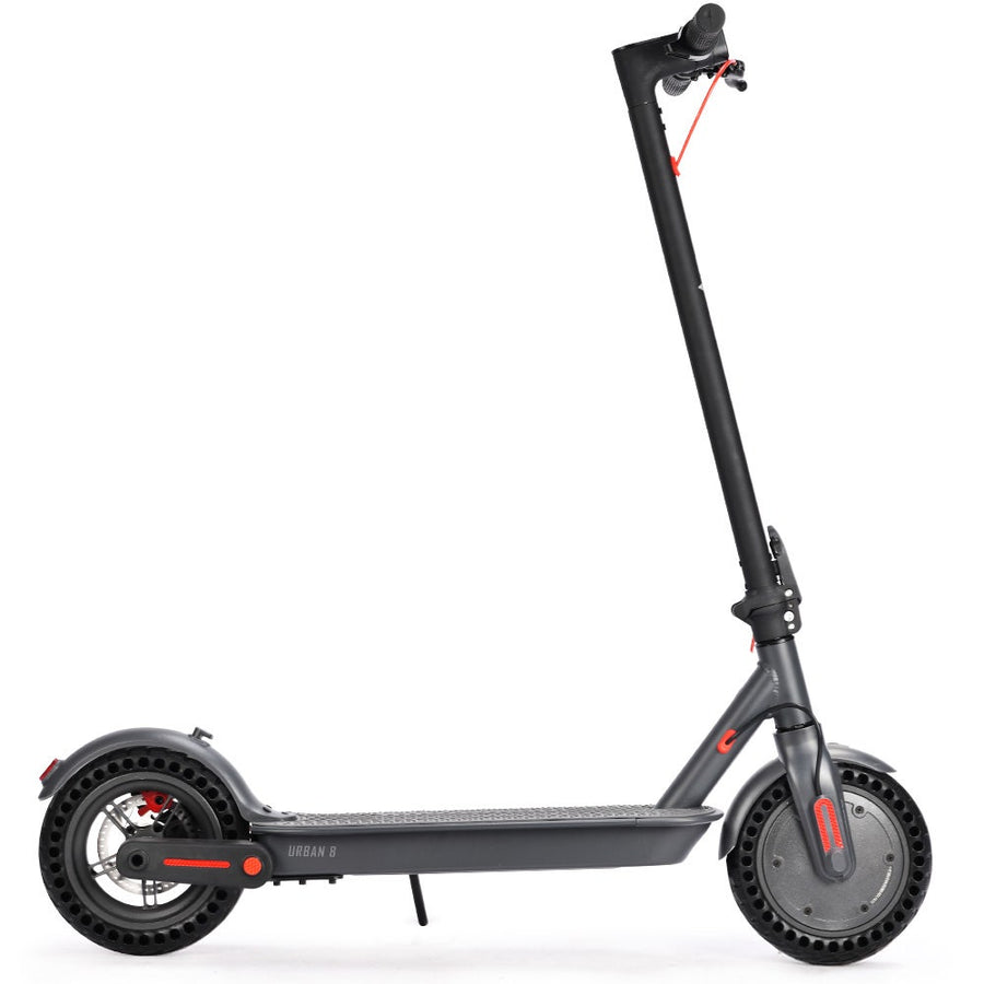 ALPHA Urban 8 Electric Scooter, AU Compliant, Suspension, 25km Range, 8.5-Inch Wheels, Brushless Motor, Motorised Commuter eScooter for Adults, Grey