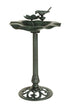 Lotus bird bath Dark Green