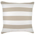 Cushion Cover-With Piping-Deck Stripe Beige-60cm x 60cm