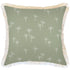 Cushion Cover-Coastal Fringe-Palm Cove Sage-60cm x 60cm