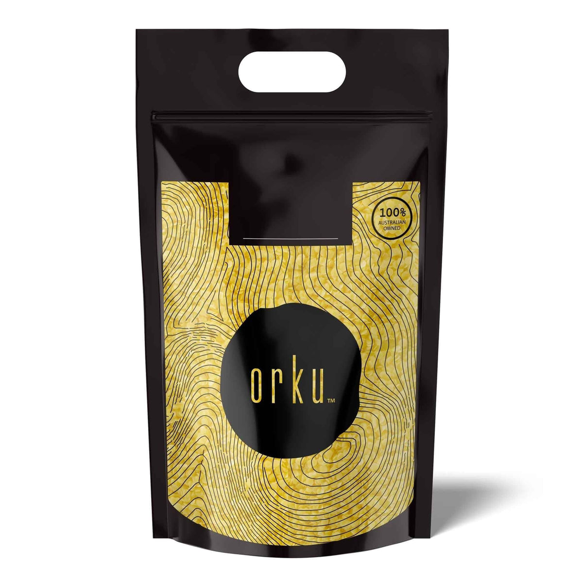 Orku 20Kg Organic Beeswax Pellets Yellow - Cosmetic Grade Bees Wax Pastilles Bulk