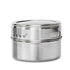 150g Magnetic Spice Jar Stainless Steel Tin - Herb Seasoning Storage Container