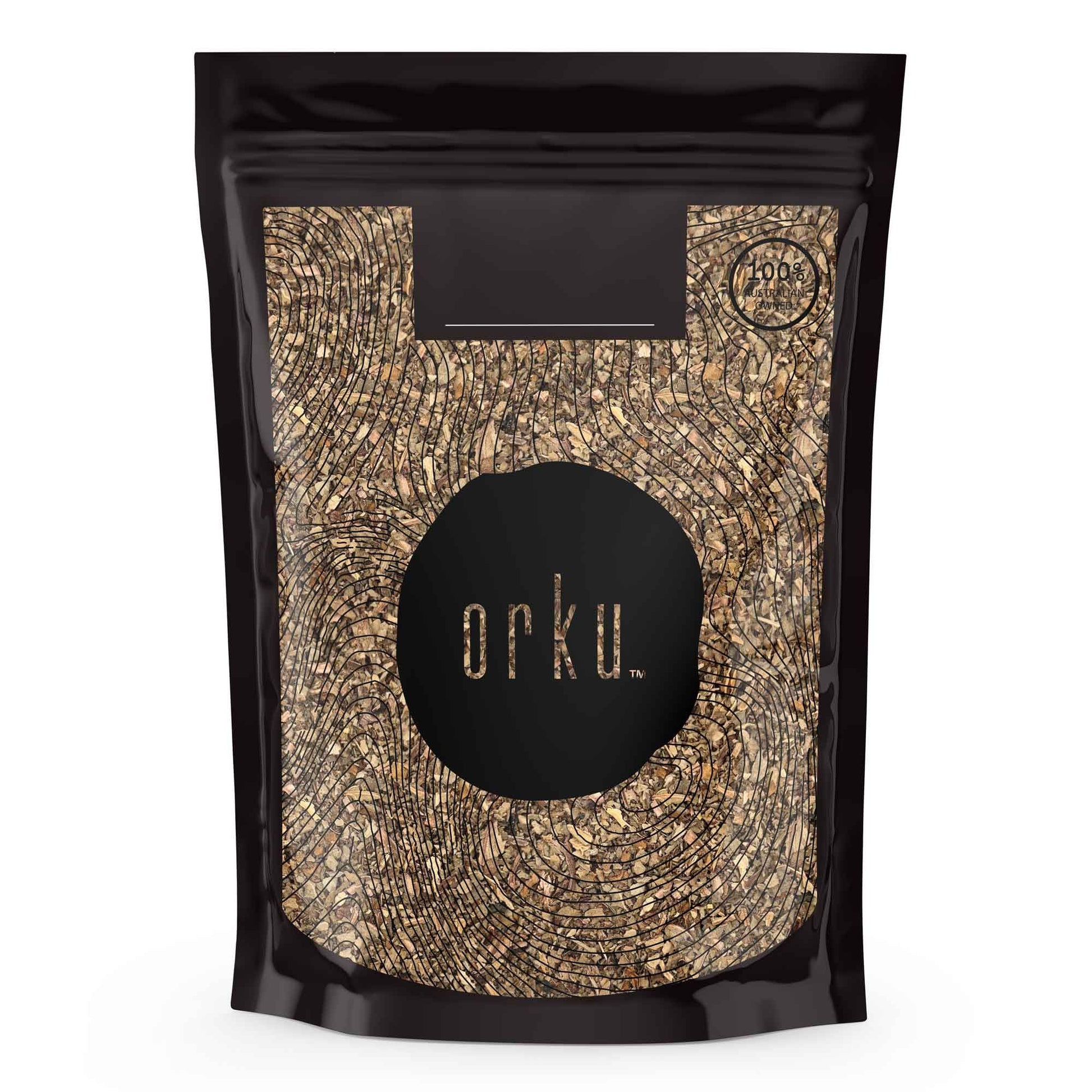 Orku 50g Organic Mullein Leaf - Dried Herbal Verbascum Thapsis